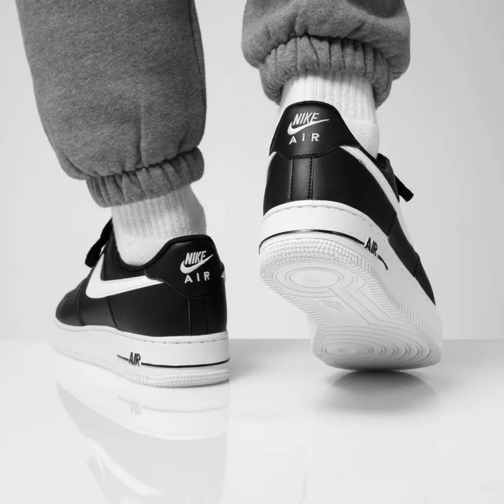 Giày Nike Air Force 1 '07 AN20 'Black White' CJ0952-001 - Ảnh 4