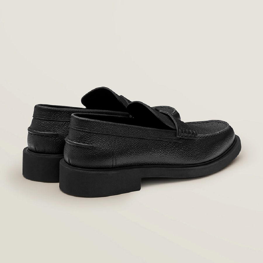 Giày Hermes English Loafer ‘Black’ H221976ZA01390 - Ảnh 3