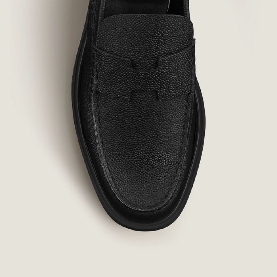 Giày Hermes English Loafer ‘Black’ H221976ZA01390 - Ảnh 2