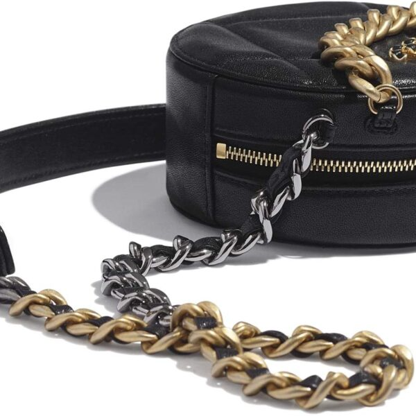Túi Chanel Clutch On Chain 'Gold Silver Tone Black' AP0945-B01901-94305 - Ảnh 4