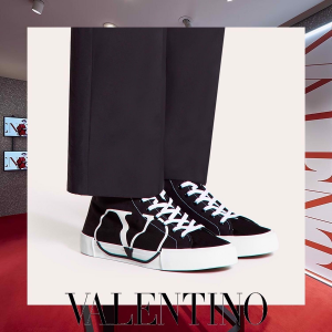 Alternative view of Giày Valentino Garavani Tricks hi-top sneakers SY2S0C43YAC0NI
