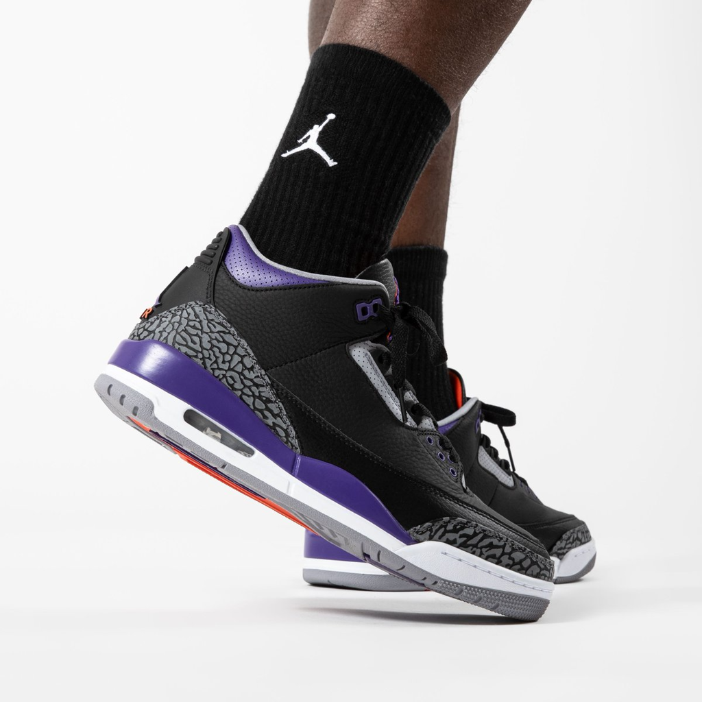 Giày Air Jordan 3 Retro 'Court Purple' CT8532-050 - Ảnh 2