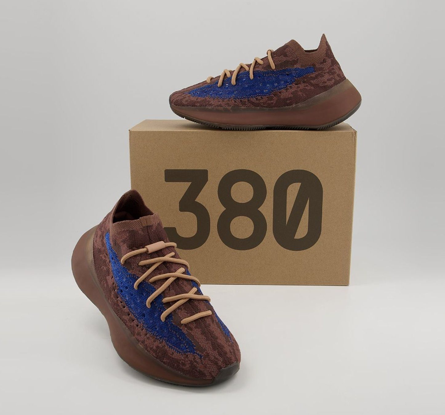 Giày Adidas Yeezy Boost 380 'Azure Reflective' H02538 - Ảnh 2