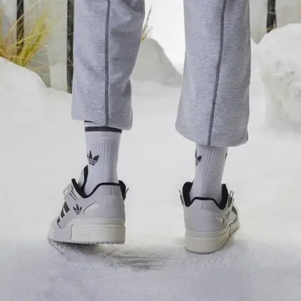 Giày Adidas Originals Forum Exhibit Low 'Grey Black' GX6284 - Ảnh 3