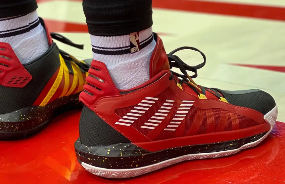 Giày Adidas Dame 6 GCA 'Chinese New Year' EH1994 - Ảnh 4