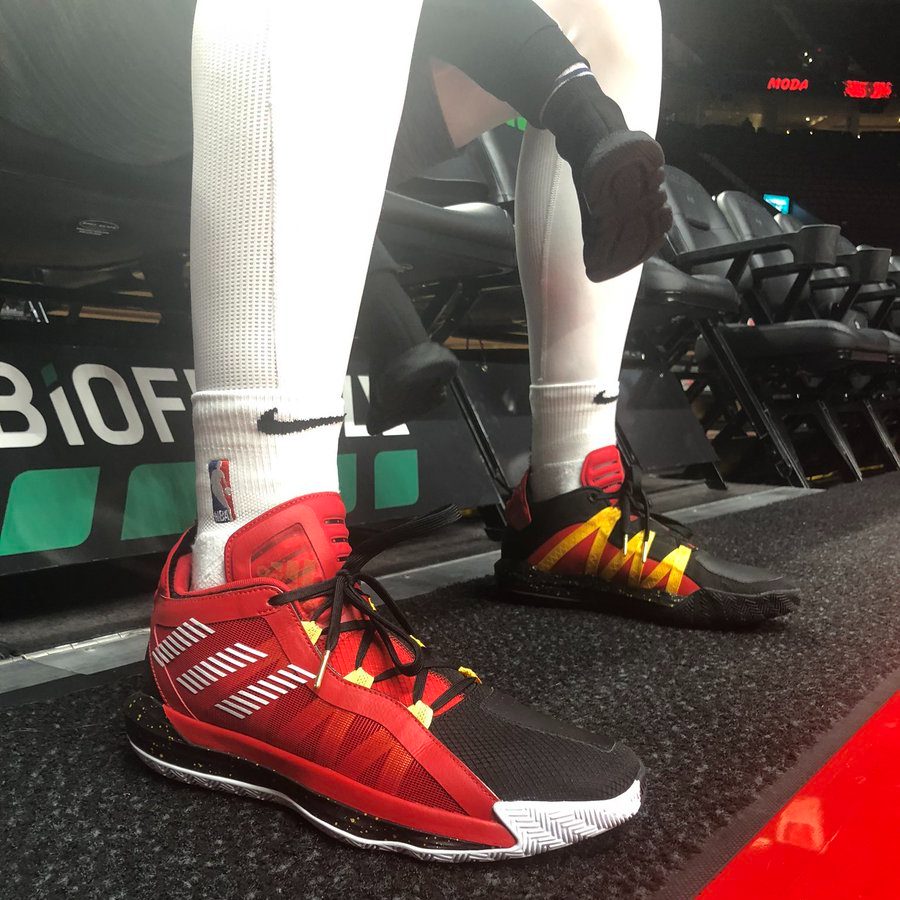 Giày Adidas Dame 6 GCA 'Chinese New Year' EH1994 - Ảnh 5