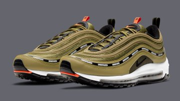 Giày Undefeated x Nike Air Max 97 'Militia Green' DC4830-300 - Ảnh 3