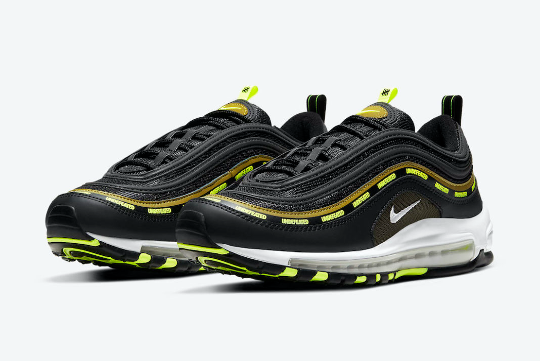 Giày Nike Undefeated x Air Max 97 'Black Volt' DC4830-001 - Ảnh 5