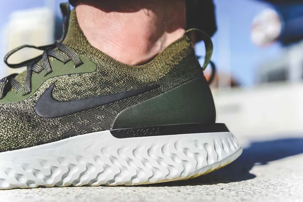 Giày Nike Epic React Flyknit 'Olive' AQ0067-300 - Ảnh 5