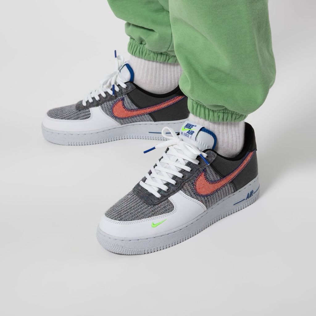 Giày Nike Air Force 1 Low Recycled Jerseys Pack CU5625-122 - Ảnh 3