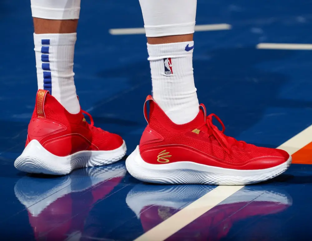 Alternative view of Giày Under Armour Curry Flow 8 'Chinese New Year' 3024035-600