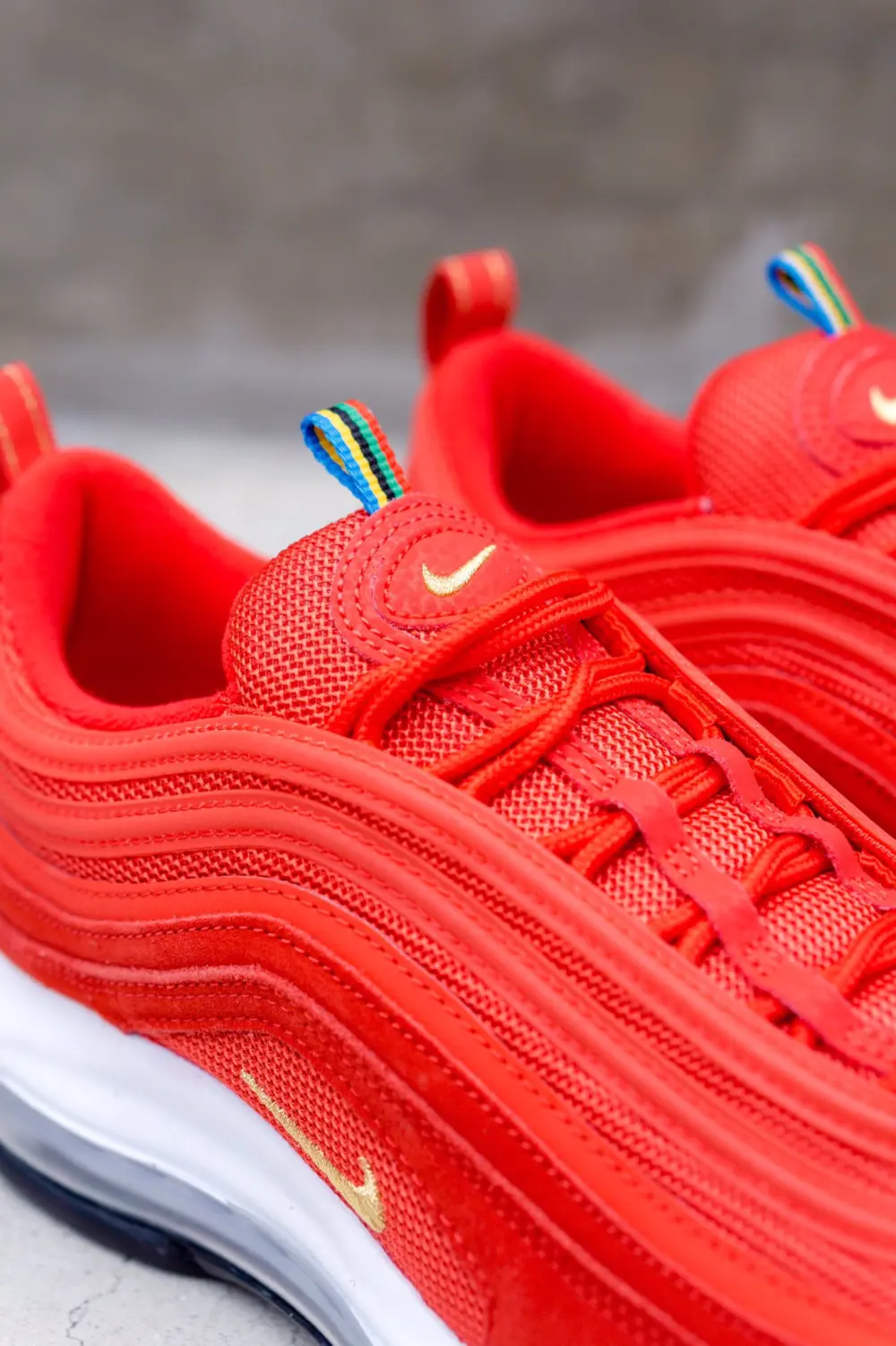 Giày Nike Air Max 97 QS 'Olympic Rings - Red' CI3708-600 - Ảnh 4