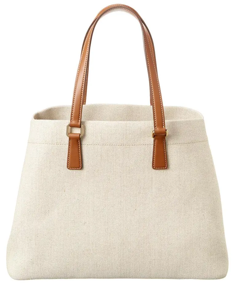 Túi Prada Women's Canvas Shopper Shoulder Bag 1BG355-2DLI-F0A5T - Ảnh 3