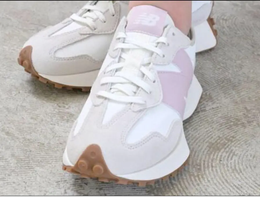 Giày New Balance 327 'Sea Salt Pink Haze' WS327AL - Ảnh 4