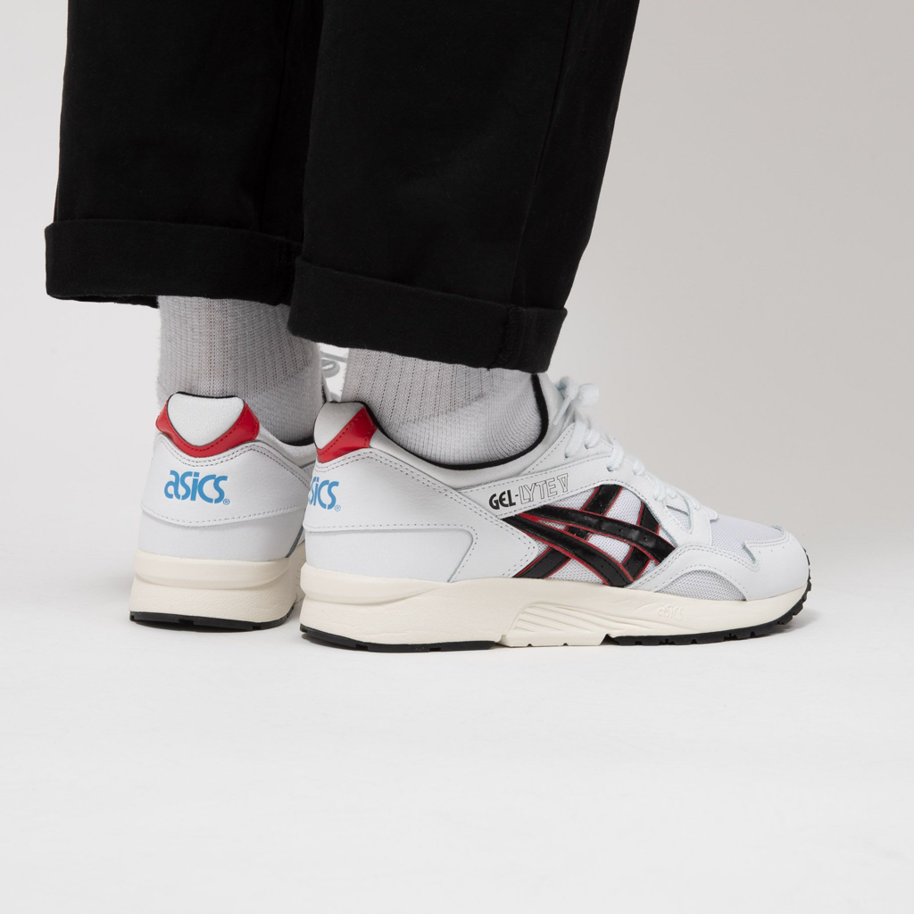 Giày Asics Gel Lyte 5 White Black 1191A267-100 - Ảnh 7