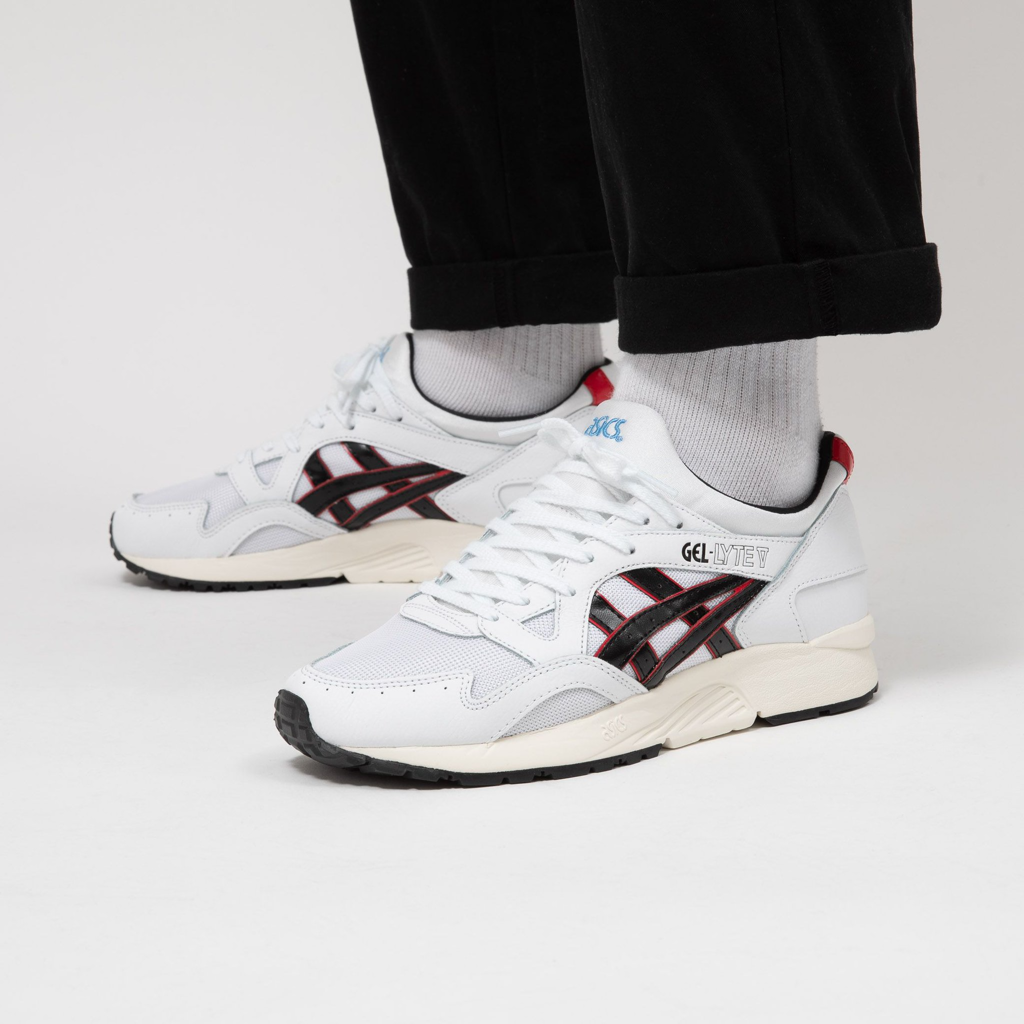 Giày Asics Gel Lyte 5 White Black 1191A267-100 - Ảnh 5