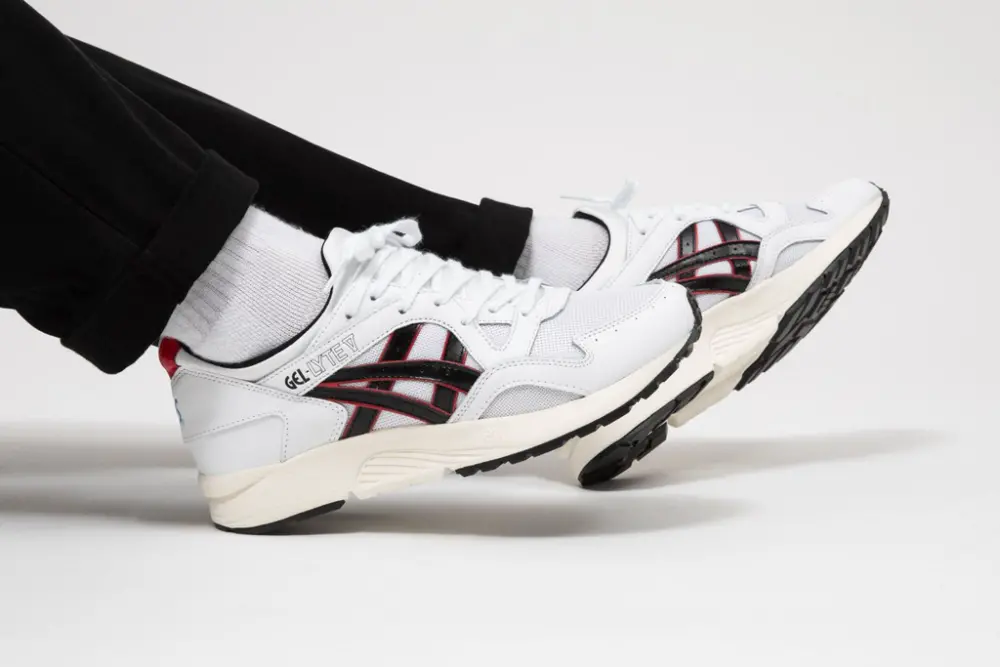 Giày Asics Gel Lyte 5 White Black 1191A267-100 - Ảnh 6