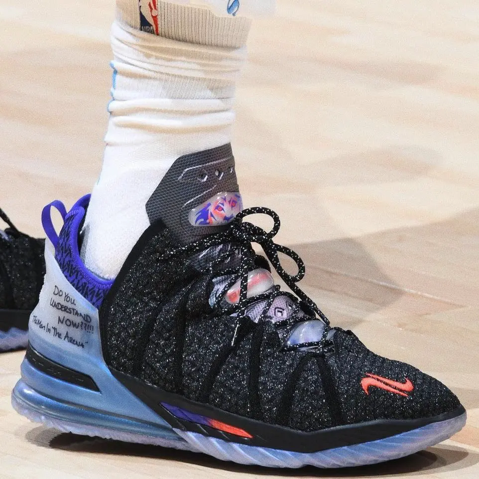 Alternative view of Giày Nike Kylian Mbappé x LeBron 18 GS NRG 'The Chosen 2' CT4677-001
