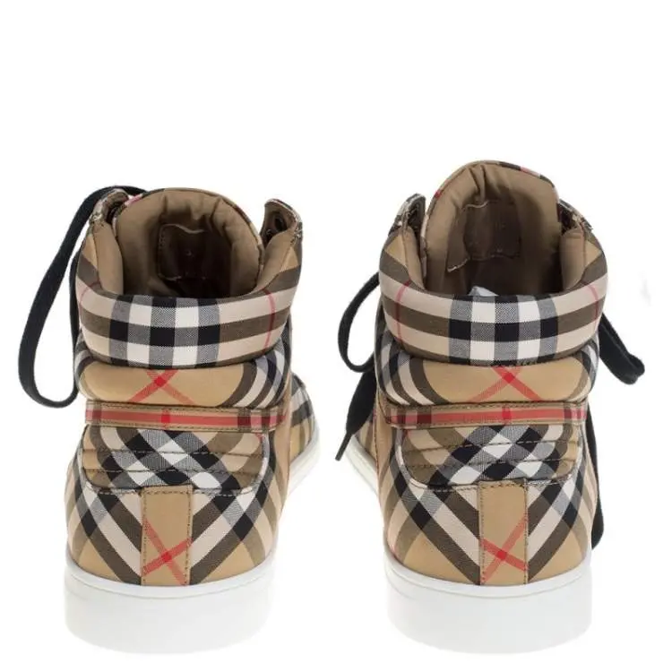 Giày Burberry Reeth Vintage Check 4076234 - Ảnh 4