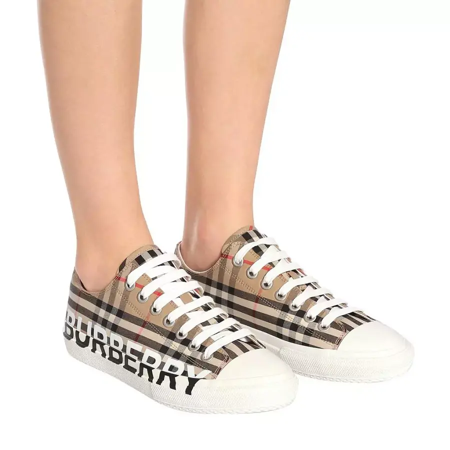 Alternative view of Giày Burberry Logo Print Vintage Check 'Archive Beige'