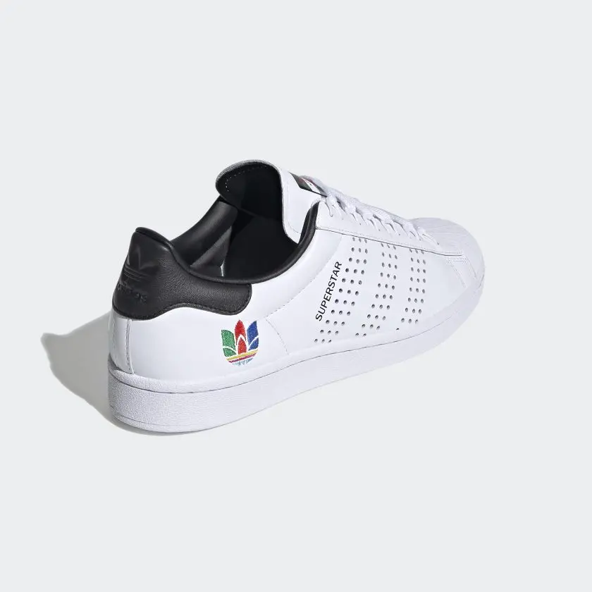 Giày Adidas Superstar 'Colorful Trefoil Cloud White' FW5388 - Ảnh 3