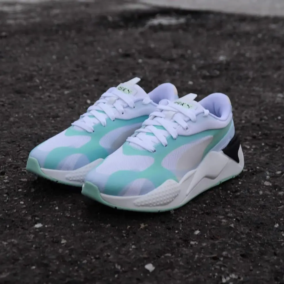 Alternative view of Giày Puma Wmns RS-X3 Plas_Tech 'Mist Green' 371640-02