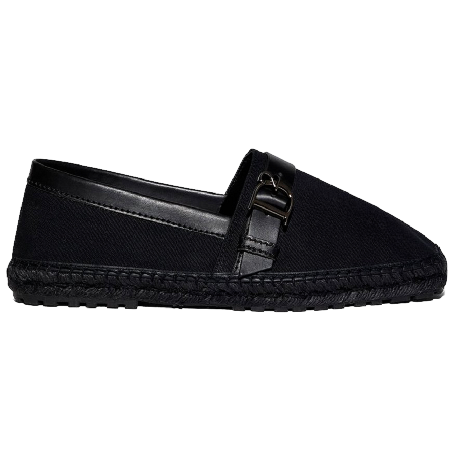Giày Dsquared2 Statement Flat Espadrilles 'Black' ESM0010003000012124