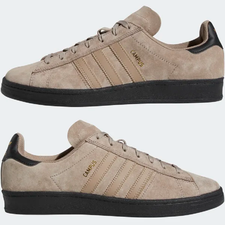 Giày Adidas campus Adv 'Chalky Brown' GW3130 - Ảnh 2