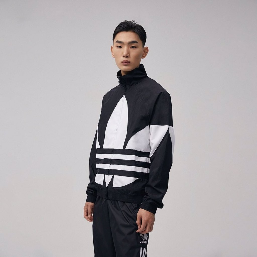 Áo Adidas Big Trefoil Track Jacket 'Black' FM9892 - Ảnh 4