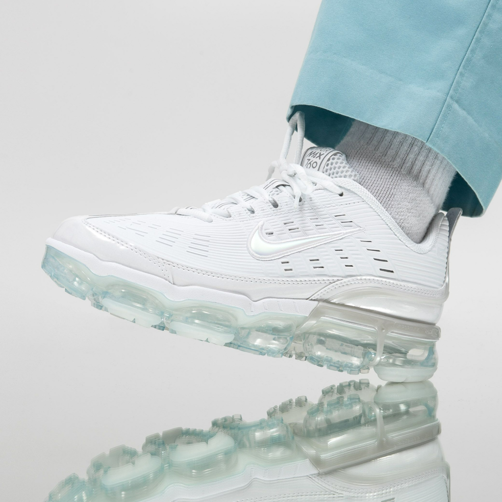 Giày Nike Air VaporMax 360 Triple White (W) CK9670-100 - Ảnh 4