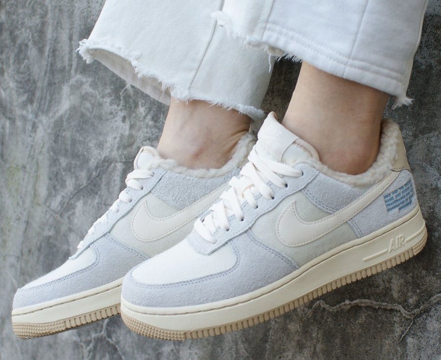 Giày Nike Air Force 1 Low '07 LV8 Sherpa Photon Dust DO7195-025 - Ảnh 3