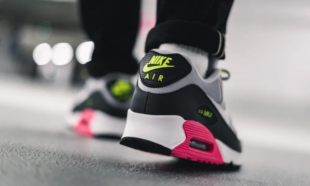 Giày Nike Air Max 90 Essential 'Grey Pink Volt' AJ1285-020 - Ảnh 6