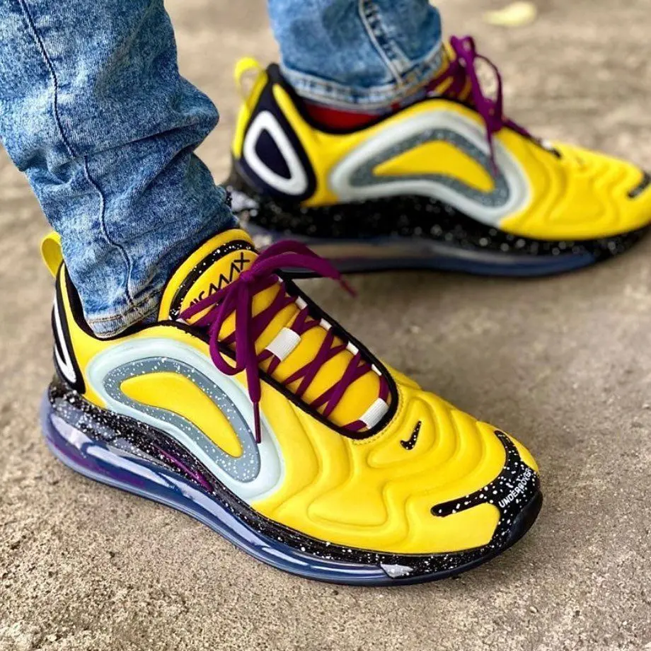 Giày Nike Undercover x Air Max 720 'Yellow' CN2408-700 - Ảnh 4