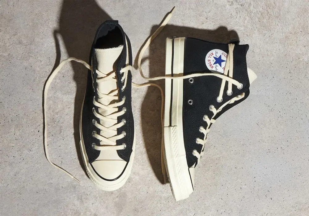 Giày Converse Fear of God Essentials x Chuck 70 High 'Black' 167954C - Ảnh 7