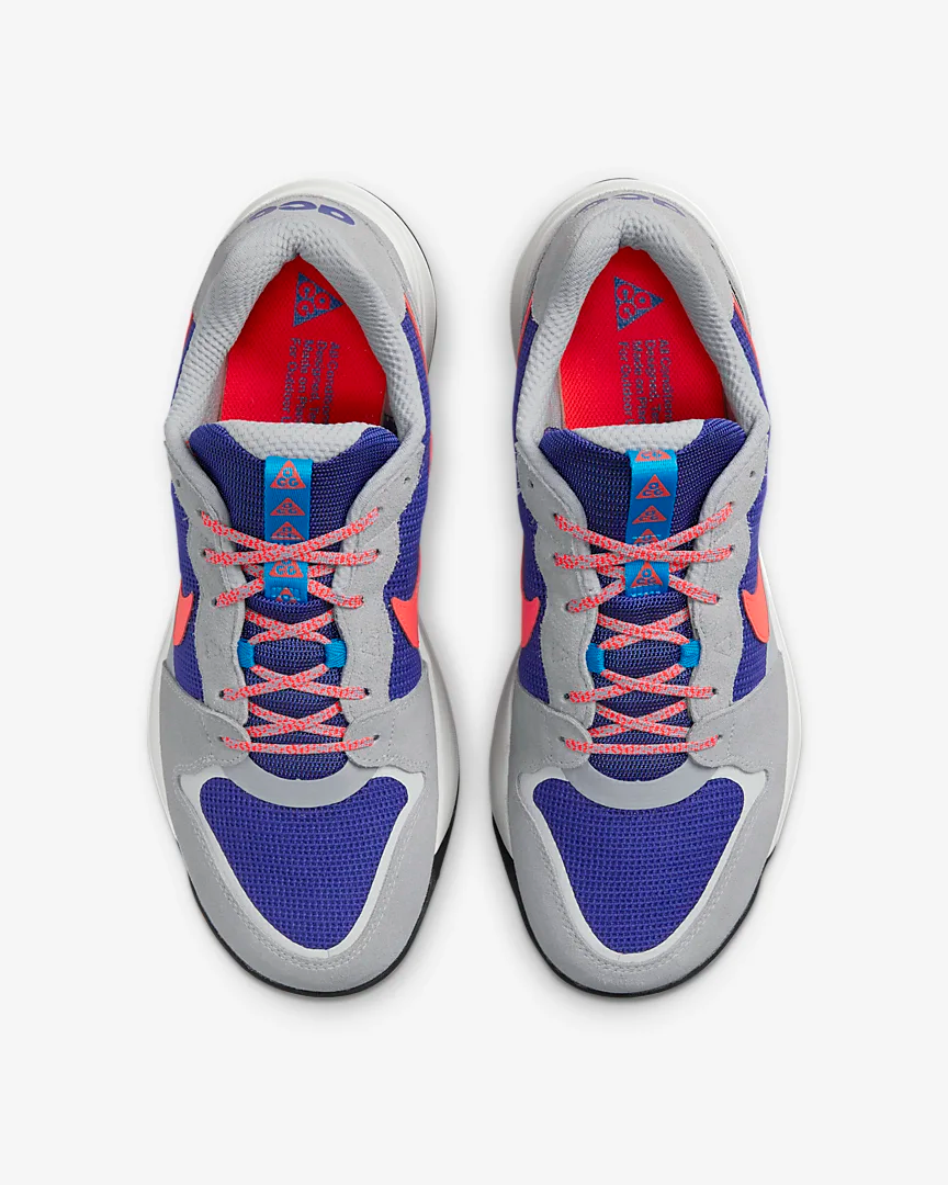 Giày Nike ACG Lowcate 'Wolf Grey Bright Crimson' DM8019-001 - Ảnh 4