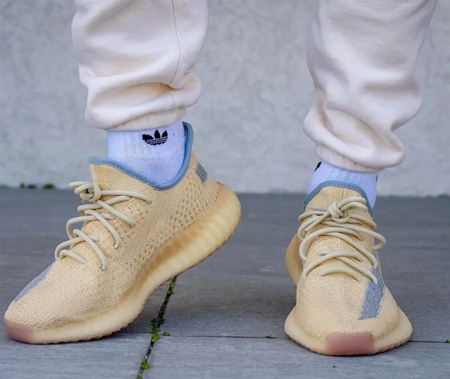 Giày Adidas Yeezy Boost 350 V2 'Linen' FY5158 - Ảnh 3