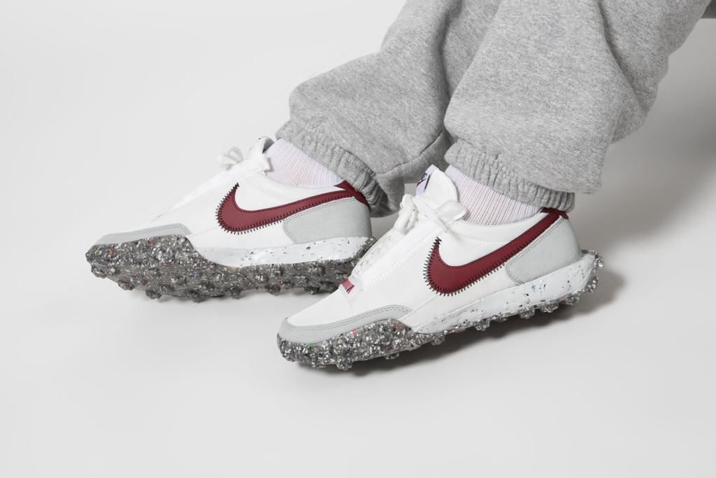 Giày Nike Waffle Racer Crater 'Summit White Red' CT1983-103 - Ảnh 5