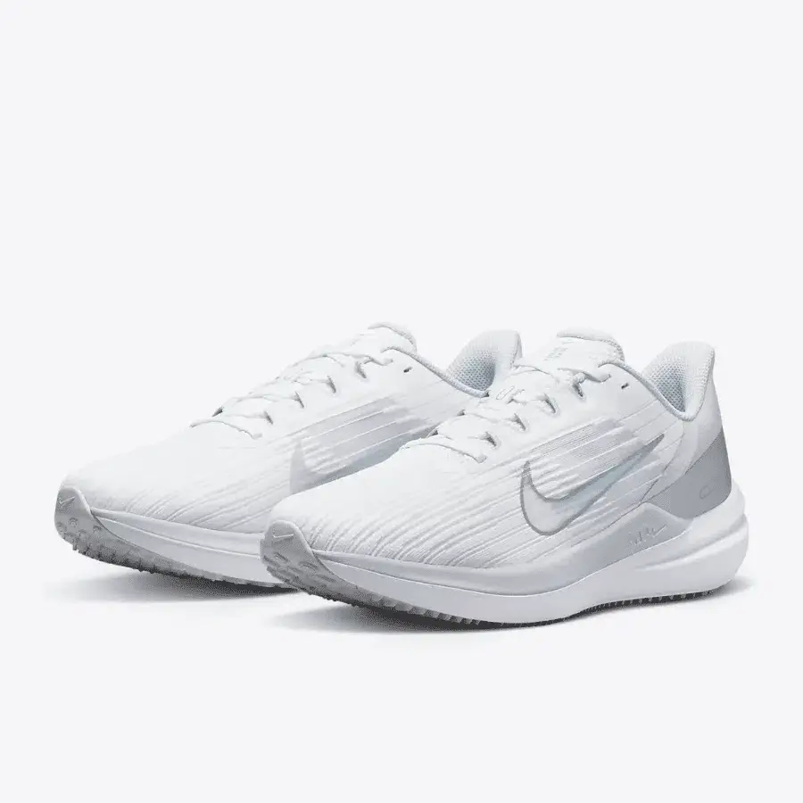 Giày Nike Air Winflo 9 'White Metallic Silver' DD8686-100 - Ảnh 7