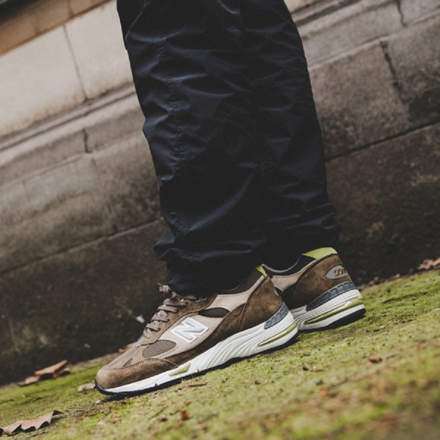 Giày New Balance 991 Made In England ‘Olive Brown’ M991OLB - Ảnh 2