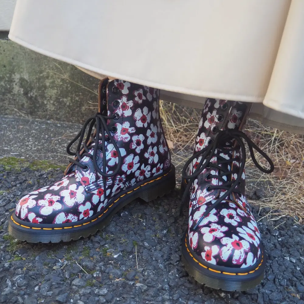 Giày Dr.Martens 1460 Pascal Floral Leather 'Muticolor' 26456002 - Ảnh 3