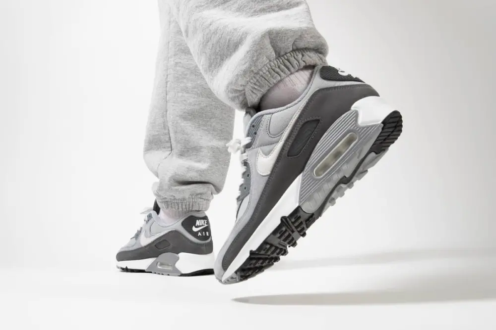 Giày Nike Air Max 90 Premium 'Light Smoke Grey' DA1641-001 - Ảnh 9