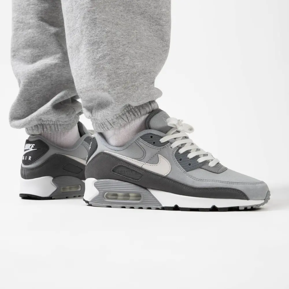 Giày Nike Air Max 90 Premium 'Light Smoke Grey' DA1641-001 - Ảnh 3
