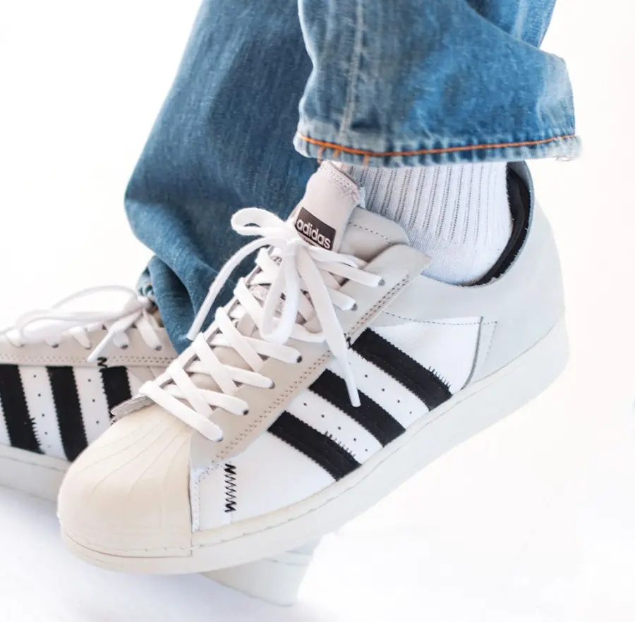Alternative view of Giày Adidas Superstar WS2 Deconstructed 'Black Stripes' FV3024