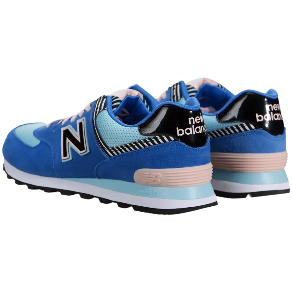 Giày New Balance 574 Classics Traditionnels Blue WL574BFL - Ảnh 4