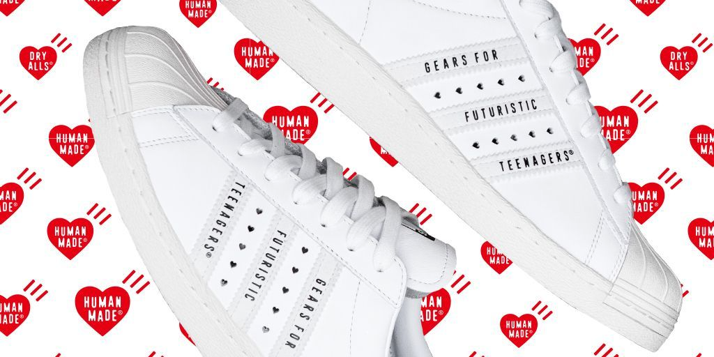 Giày Adidas Human Made x Superstar 'Gears For White' FY0730 - Ảnh 3