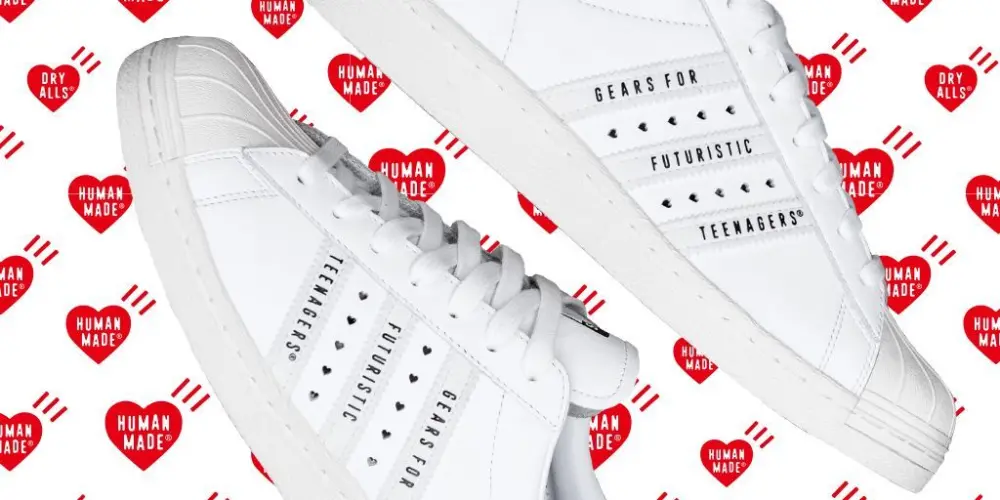 Giày Adidas Human Made x Superstar 'Gears For White' FY0730 - Ảnh 3