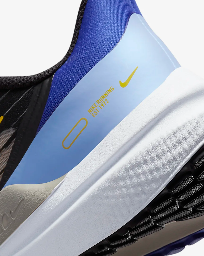 Giày Nike Wmns Air Winflo 9 'Black Lapis Yellow' DD8686-003 - Ảnh 7