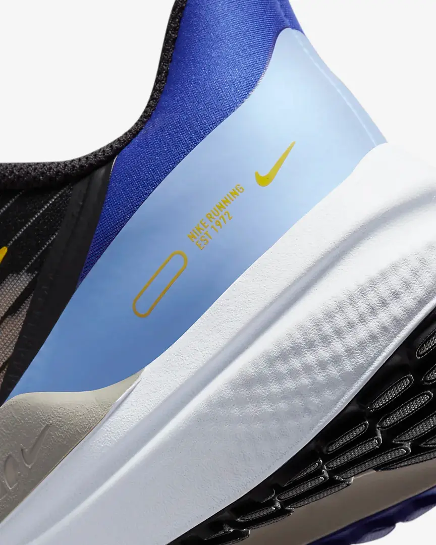 Giày Nike Wmns Air Winflo 9 'Black Lapis Yellow' DD8686-003 - Ảnh 7
