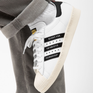 Alternative view of Giày Adidas Human Made x Superstar 'Gears For White' FY0730