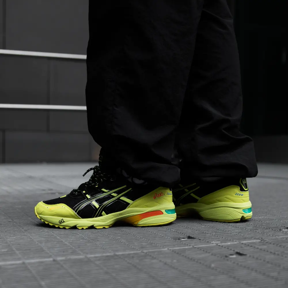 Giày Asics IAB Studio x Gel 1090 'Black Lime' 1203A080-001 - Ảnh 6